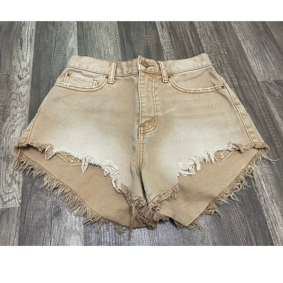 Urban Outfitters BDG High-Waisted Cheeky Cutoff Shorts – Size 25 - Picture 1 of 8